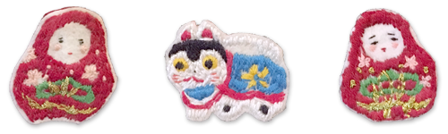 ゆる刺繍バナー